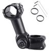 Azarxis 25.4mm 31.8mm Stem 90mm 110mm 120mm 130mm 0-60 Degree Adjustable Bike Stem Mountain Bike Stem Short Handlebar Stem for Bicycle, Road Bike, MTB, BMX, Cycling (31.8 x 120mm) view 1