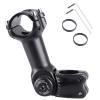 Azarxis 25.4mm 31.8mm Stem 90mm 110mm 120mm 130mm 0-60 Degree Adjustable Bike Stem Mountain Bike Stem Short Handlebar Stem for Bicycle, Road Bike, MTB, BMX, Cycling (60 - 25.4 x 130mm) view 1