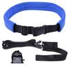Wisdompro Swim Training Belt, 2M Swim Bungee Cords Resistance Band, Swim Tether Stationary Swimming Harness, Static Swimming Belt for Pool - Blue view 1