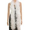 Handy Lidy 40g 2 Yards long Thin Weight Turkey Chandelle Boa Women Adult Feather Boas-White view 4