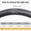 2-PCS 28"/29" Heavy Duty Bike Tubes 28/29x1.75/2.4 FV33mm Presta Valve 45/62-622 Bicycle Inner Tubes Compatible with 28/29x1.75/1.95/2.0/2.10/2.125/2.20/2.25/2.30/2.35/2.40 Bike Tire Tubes view 2