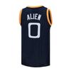 VOVIDEA Mens Basketball Jersey Alien 0 Monstars Space Movie Jersey Dark Blue (Dark Blue, Small) view 2