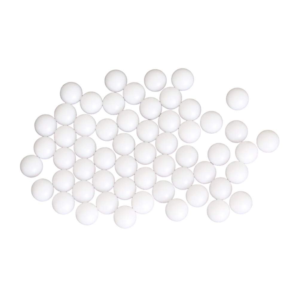 3/8'' (9.525mm) 50pcs Delrin Polyoxymethylene (POM) Solid Plastic Bearing Balls