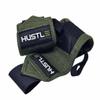 Hustle Athletics Wrist Wraps for Weightlifting - 18" & 12" Premium Wrist Support Weight Lifting Wraps to Lift Heavier & Train Harder - Heavy Duty Powerlifting & Bench Press Gym Straps for Men & Women view 2