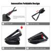 XKMT- Black Military Tri-Fold Folding Shovel Survival Camping Scouting Entrenching Spade [P/N: ET-Shovel002-M-BK] view 3