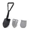 XKMT- Black Military Tri-Fold Folding Shovel Survival Camping Scouting Entrenching Spade [P/N: ET-Shovel002-M-BK] view 4