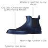 Asgard Women's Ankle Rain Boots Waterproof Chelsea Boots, Starry Blue 35 (Size 5) view 3