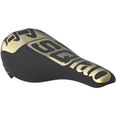SQlab Unisex Youth 611 Ergowave Fabio Wibmer MTB Saddle Gold Black 12 cm