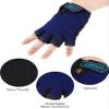 Boao 3 Pairs Kids Half Finger Bike Gloves Non-Slip Breathable Adjustable Birthday Gift for Boys Girls for Bike Workout(Stylish,3-5 Years) view 3