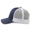 AMERICAN NEEDLE Seattle Kraken Officially Licensed NHL Back Range Adjustable Snapback Trucker Baseball Hat, White/Navy (21003A-SEK-WHNV) view 2