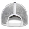 AMERICAN NEEDLE Seattle Kraken Officially Licensed NHL Back Range Adjustable Snapback Trucker Baseball Hat, White/Navy (21003A-SEK-WHNV) view 3