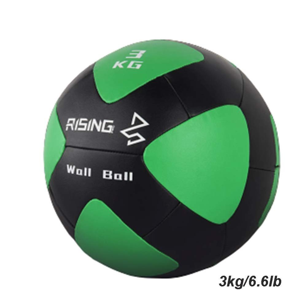 Medicine Balls AGYH Soft, Non-Elastic Fitness Squash, Waist and Abdominal Training Leather Gravity Ball, Delicate Routing, Firm and Durable 3/4/5/6/7/8kg (Size : 3kg/6.6lb)