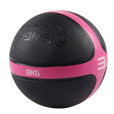 Medicine Balls AGYH Rubber, Elastic Fitness Squash, Optional Weight of 1/2/3/4/5/6/7/8/9/10kg, Suitable for Core Training and Aerobic Exercise (Size : 3kg/6.6lb)