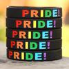 SayitBands Fifty (50) Pride Wristband Bracelets view 2