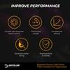 Driveline Baseball Mini Hitting PlyoCare Balls (200g, 6 Pack) Hitting Practice to Increase Exit Velocity + Free 6-Week Program view 3