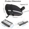 LoneRobe Bike Saddle Bag with Repair Tool Kits, Bicycle Saddle Bag with Repair Set, Bike Bag Under Seat, Bike Seat Bag, Bike Storage Bag with 16-in-1 Multifunction Tool Kits view 2