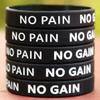 SayitBands Fifty (50) No Pain No Gain Wristband Bracelets view 3