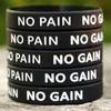 SayitBands Fifty (50) No Pain No Gain Wristband Bracelets view 4