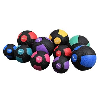 Medicine Balls AGYH, Rubber Ball Bouncy Ball, Multifunctional Home Fitness Ball, Core Strength Muscle Training Equipment, 1-10KG Weight Optional (Size : 1kg/2.2lb)