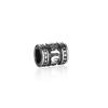 N/E ZHEXUNDIAN Men's Chain Necklace Big Ming Mantra Buddhist Titanium Steel Men's Necklace (Color : Silver) view 2