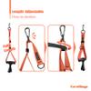 CoreSlings Cable Machine Handles with Finger Straps for gripping Forearm Strength Training, Workout Handles Cable attachments for Gym, Resistance Bands Handles. view 2