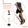 CoreSlings Cable Machine Handles with Finger Straps for gripping Forearm Strength Training, Workout Handles Cable attachments for Gym, Resistance Bands Handles. view 3