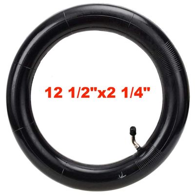 1-Pack 12.5" Scooter Inner Tube 12 1/2 x 2 1/4 Angled Valve Stem 12.5" x 2.25" Tube Compatible with 12.5X1.75 12.5 X 1.95 12.5 X 2.125 12.5 x 2.25 Most Bike and Scooter Tire Tube