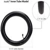 1-Pack 12.5" Scooter Inner Tube 12 1/2 x 2 1/4 Angled Valve Stem 12.5" x 2.25" Tube Compatible with 12.5X1.75 12.5 X 1.95 12.5 X 2.125 12.5 x 2.25 Most Bike and Scooter Tire Tube view 2