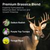 HIT LIST SEED Brassica Food Plot Seeds for Deer [Annual Mix] - Food Plot Seed Brassica - Deer Plot Seed Mix - Daikon Radish, Purple Top Turnips, Forage Brassica - Fall Planting - 6 lbs (1 Acre) view 4