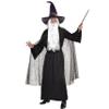 Black Celestial Hooded Cape - Adult Standard Size, 1 Count - Material, Elegant, Starry Design & Majestic - Perfect For Costumes & Cosplay view 1
