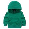 1-8 Years Kids Boys Girls Hoodies Cotton Basic Pullover Hooded Sweatshirt Kids Casual Classic Solid Sports Hoodie Tops Pocket (2 Pack(Red+Green),4T) view 2