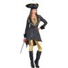 amscan Women's Wench Jacket - Adult Standard Size, Black - 1 Pc. view 1
