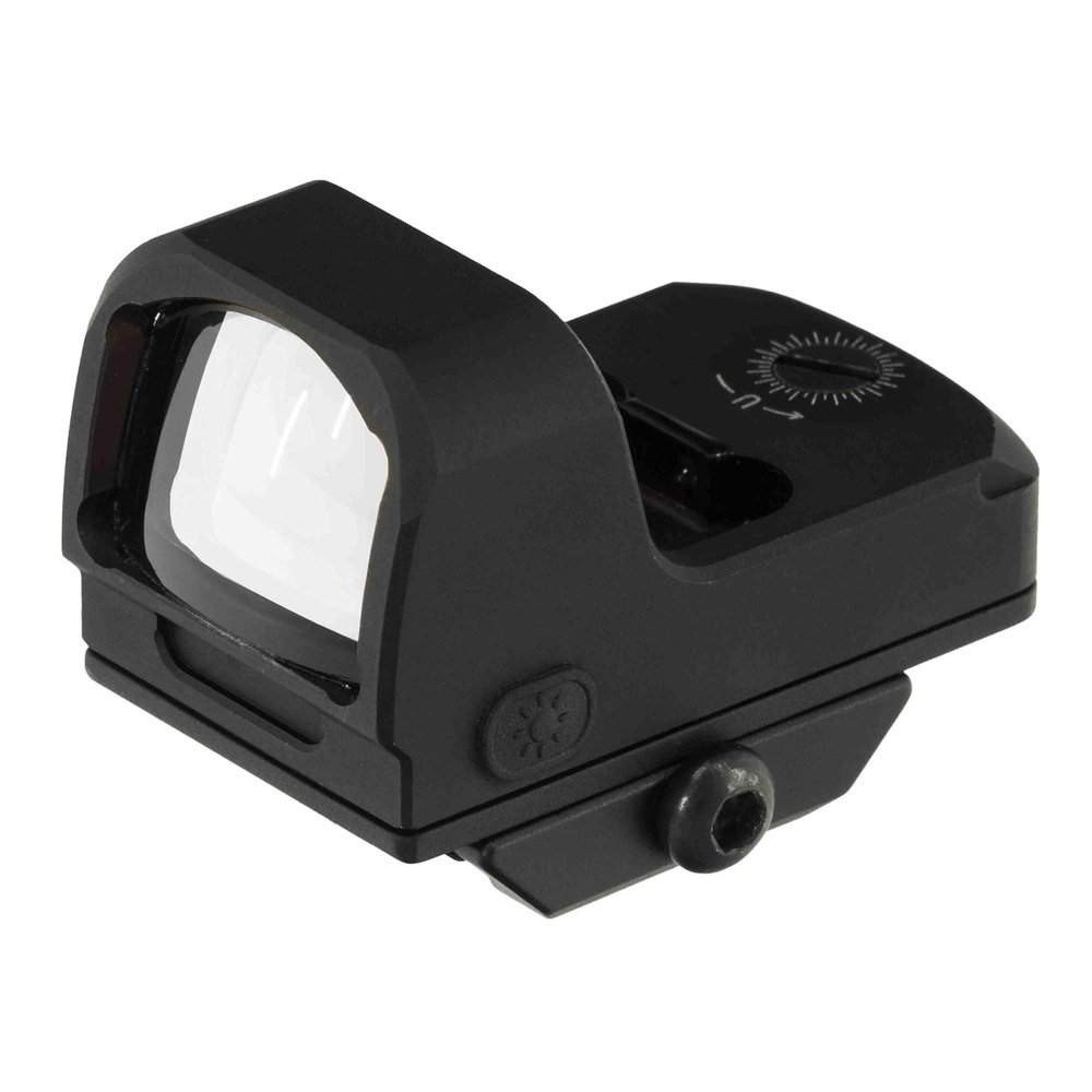 UTG OP3 Micro, Green 4.0 MOA Single Dot, Adaptive Base