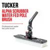 Tucker Water Fed Pole Brush with Quick Release Stem for Window Cleaning view 2