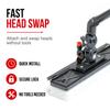 Tucker Water Fed Pole Brush with Quick Release Stem for Window Cleaning view 4