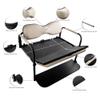MODZ Flip4 Yamaha Drive 2 (2017-Up) Golf Cart Rear Seat Kit  Black view 3
