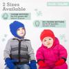 Baby & Toddler Sherpa Lined Fleece Winter Hat & Mitten Set - Warm Snow Trapper Pom Hat & Gloves for Infant Kids, Boys & Girls view 2