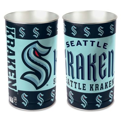 Wincraft NHL Seattle Kraken Wastebasket, Team Colors, One Size