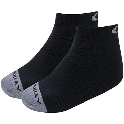 Oakley Mens 5-pack No Show Socks, Black, Large US