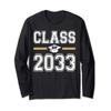 Class of 2033 Grow With Me School First Day Long Sleeve T-Shirt view 1