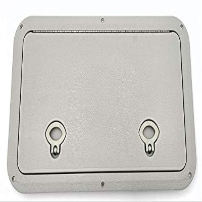 DPI Marine 11" x 19" Flush Series Access Hatch in Auster (Light Gray) - DPF1119AU (Made in USA)