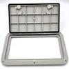 DPI Marine 11" x 19" Flush Series Access Hatch in Auster (Light Gray) - DPF1119AU (Made in USA) view 2