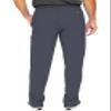 Med Couture Men's Straight Leg Scrub Pant with Zip Fly Front, 6 Pockets, and Elastic Waistband - MC7779T, S Tall, Pewter view 3
