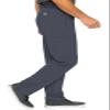 Med Couture Men's Straight Leg Scrub Pant with Zip Fly Front, 6 Pockets, and Elastic Waistband - MC7779T, S Tall, Pewter view 4
