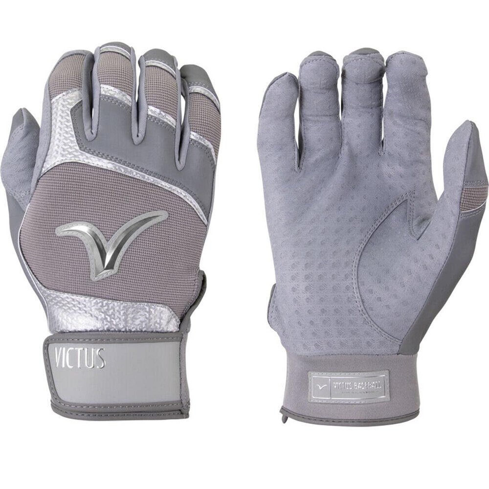 Victus Sports - Victus Debut 2.0 Batting Glove Youth, Gray, Youth Large, (VBG2Y-GY-YL)