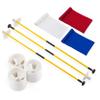 Murray Sporting Goods Golf Flagsticks, Flags and Cups, Set of 3 | Mini Golf Flagsticks with Holes for Putting or Chipping Greens | Putting Green Poles, Cups and Flags in Red, White and Blue (Variety) view 4