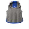 SPORT-TEK Women's PosiCharge Tri-Blend Wicking Draft Hoodie Tank | Athletic Fit Gym Top, Summer Workout Clothing view 1