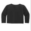 SPORT-TEK Youth Long Sleeve Rashguard Tee Black view 2