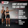 4KOR Fitness 41 Resistance Loop Band - Pair of 2 Orange Resistance Bands (5 to 15 Pounds - 0.25 inches Wide) for Mobility, Yoga, Physical Therapy, Pull Ups, Home or Gym Workouts and More view 2