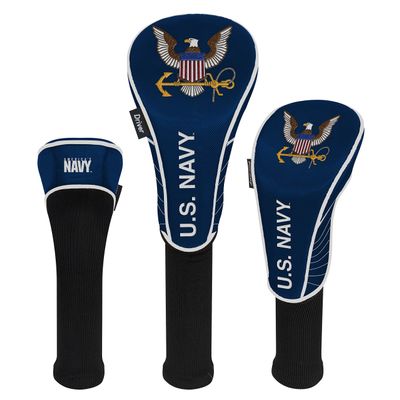 Team Effort Set of Three Headcovers Military Navy